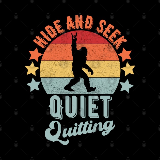 hide and seek Quiet Quitting by Myartstor 