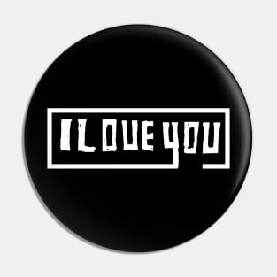 I LOVE YOU Pin