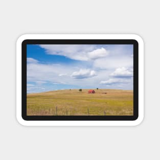 Ranch scene. Magnet