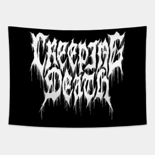 Creeping death Text fanart Tapestry
