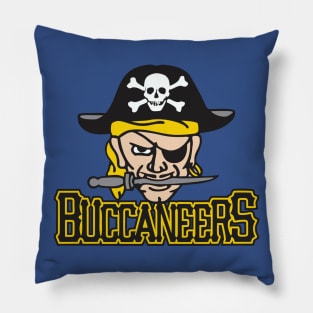 Buccaneers Baseball Logo Pillow