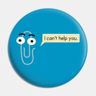 90s Office Helper Pin