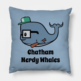 Chatham Nerdy Whales - Minorest League Baseball Pillow
