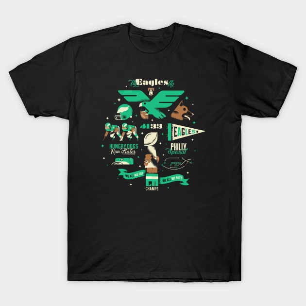 philadelphia eagles tee shirts