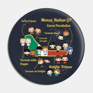 Cutedrivers special Monza GP edition with them all Pin