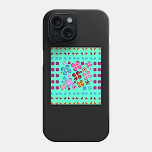 Happy flowers Phone Case