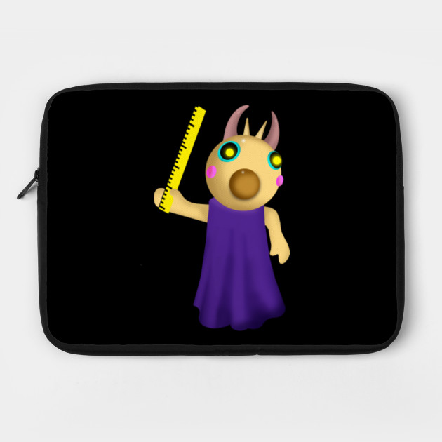 Piggy Roblox Teacher Piggy Roblox Laptop Case Teepublic - roblox roblox laptop case teepublic