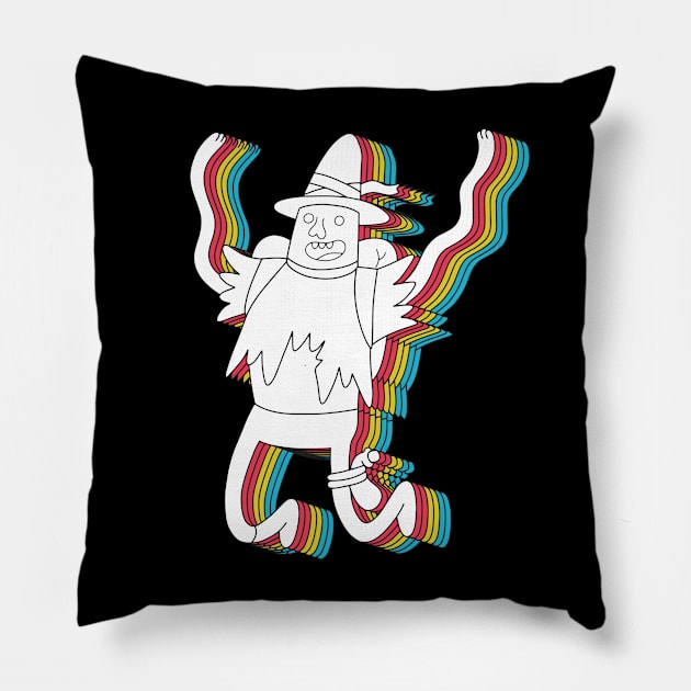 Magic Man! Pillow by kvothewordslinger