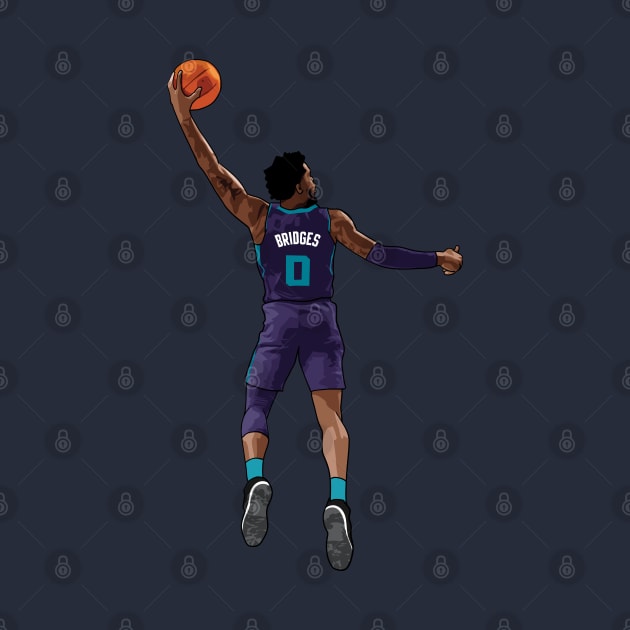 Miles Bridges Vector Dunk Purple by qiangdade