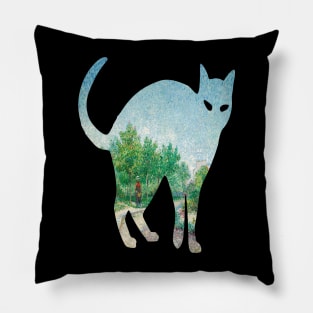 Cat Van Gogh Saint Pierre Pillow