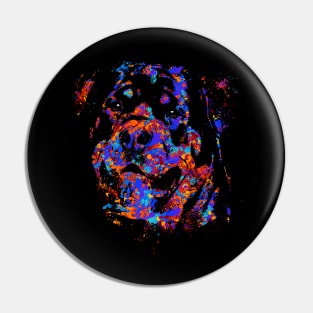 Colorful Rottweiler  - Metzgerhund Pin