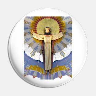 HRC Risen Christ Pin