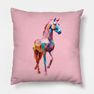 Horse - Low Poly Pillow