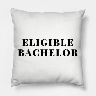 Eligible Bachelor Pillow