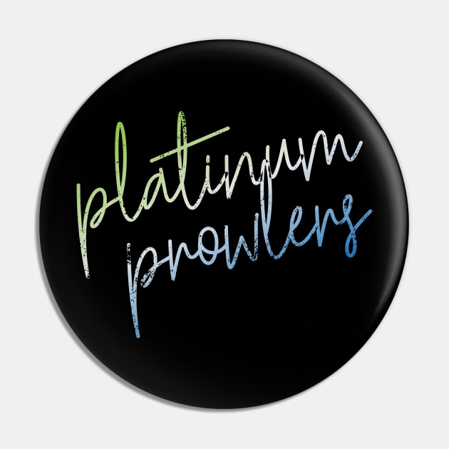 CURSIVE platinum prowlers Pin by bluegrasscheercats