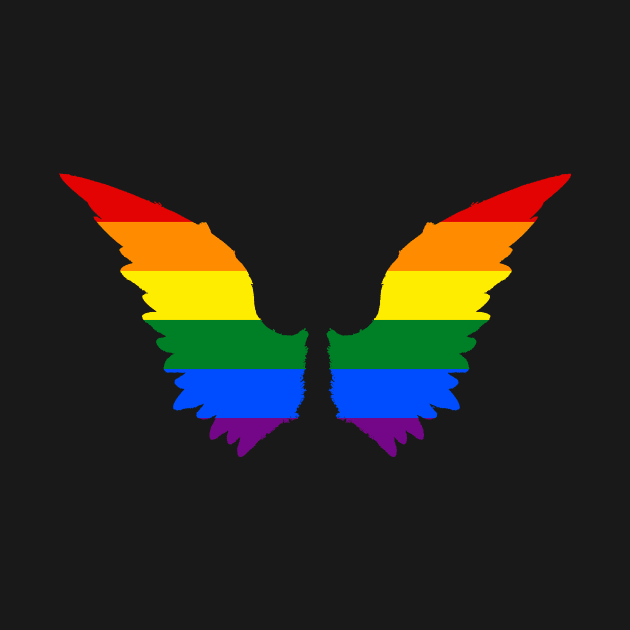 Gay Pride Wings by AjDreamCraft