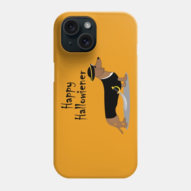 Happy Hallowiener - Pirate Phone Case by GorsskyVlogs