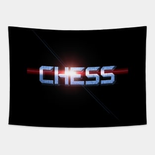 Cool Chess Design - Silver Tapestry