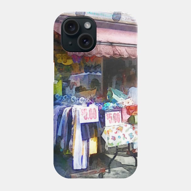 Hoboken NJ - Discount Dress Shop Phone Case by SusanSavad