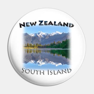 New Zealand - South Island, Lake Matherson Pin