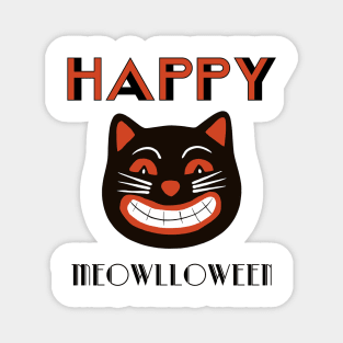 Happy Meowlloween Magnet