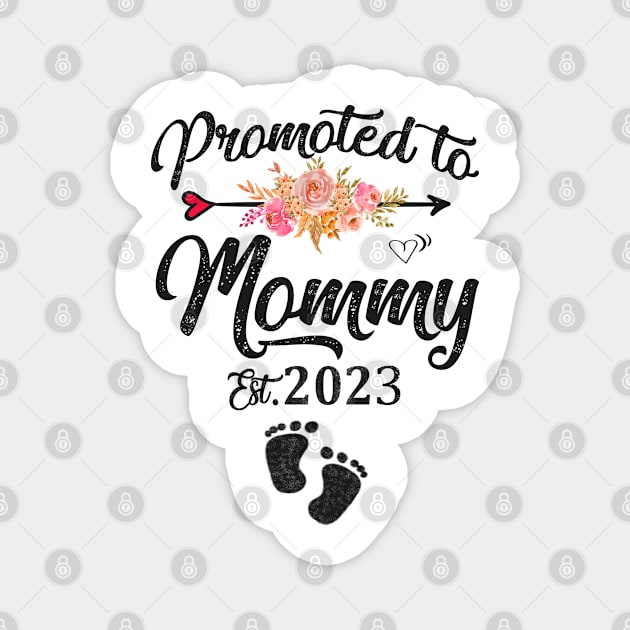 promoted to mommy 2023 Magnet by Leosit