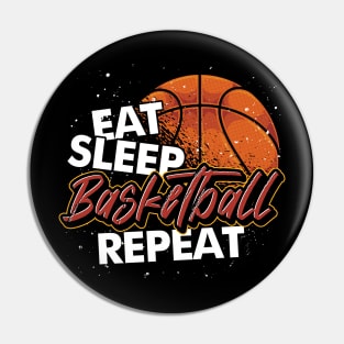 Sport Basketball Lover Funny Basketball Player Basketball Pin