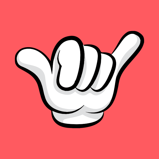 Hang Loose Sign by Rebus28