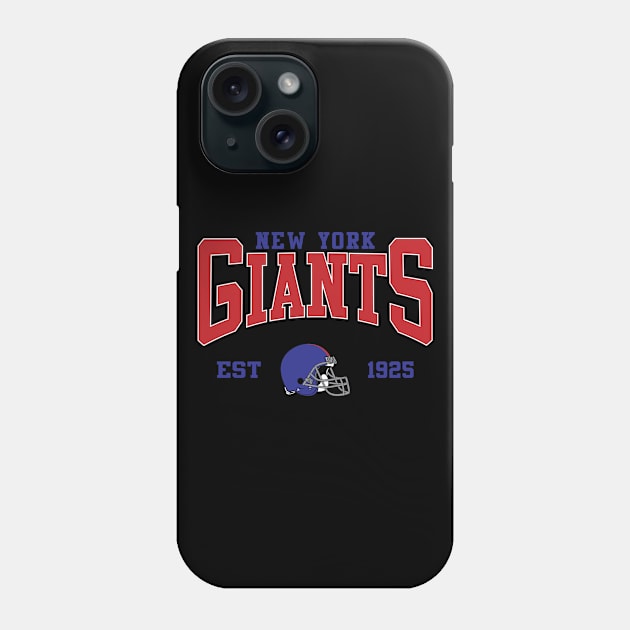 Retro New York Football Phone Case by genzzz72