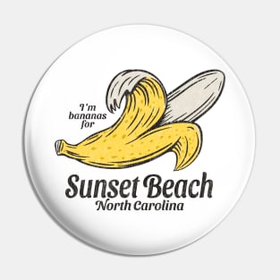 Sunset Beach, NC Summertime Vacationing Going Bananas Pin