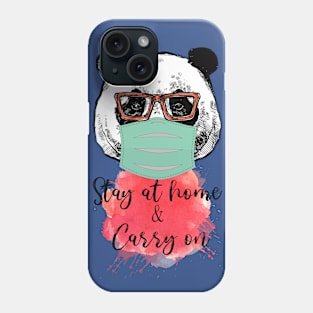 Stay at Home & Carry on Edit Phone Case