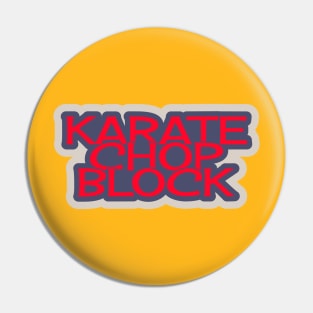 Judo Karate Chop Block Pin