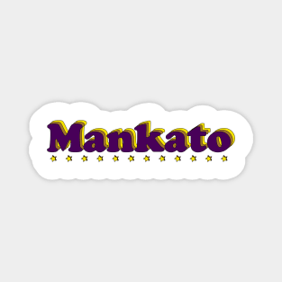 Mankato Mavericks Stars Magnet