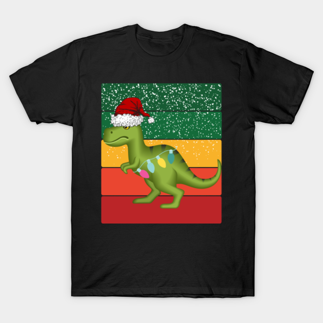 Discover t-rex christmas tree - T Rex Christmas Tree - T-Shirt