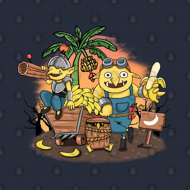 Techies x Banana by yuyunM