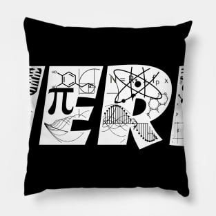 NERD pride - White Pillow