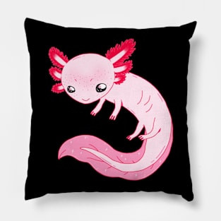 Cute Axolotl Design Pillow