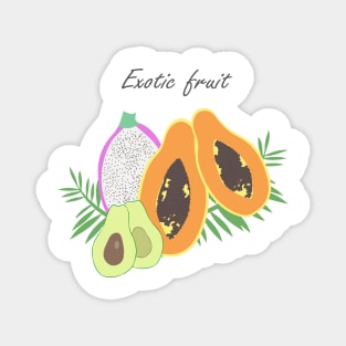 Exotic Fruit. Magnet