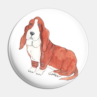 Basset hound Fun Pin