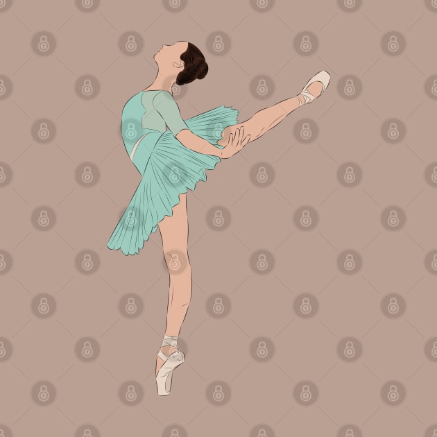 Arabesque - Ballerina by LiLian-Kaff