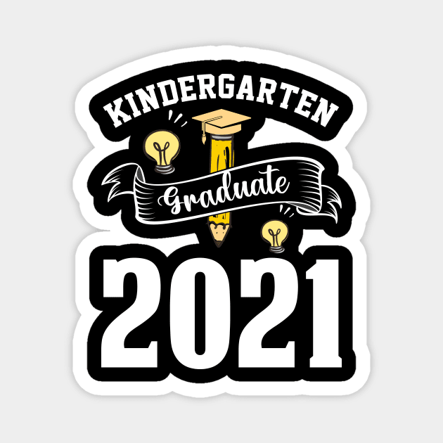 kindergarten graduate 2021 Magnet by Rich kid