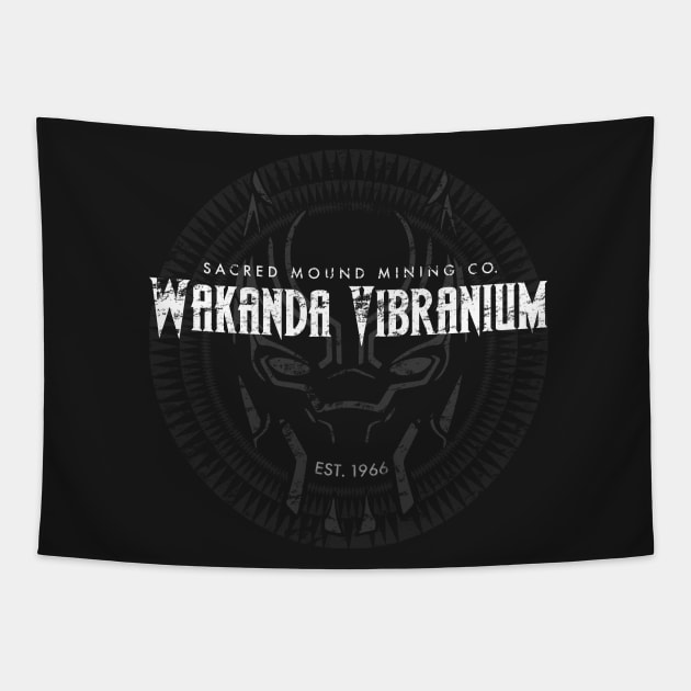 Wakanda Vibranium Tapestry by TailoredTees