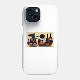 A Haunted House on a Dark Night Phone Case