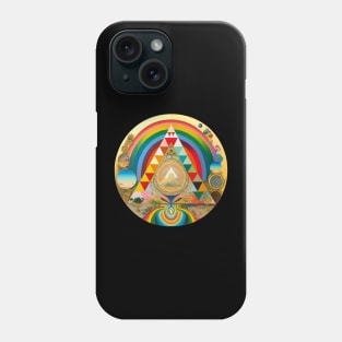 Psychedelic Pyramid Phone Case