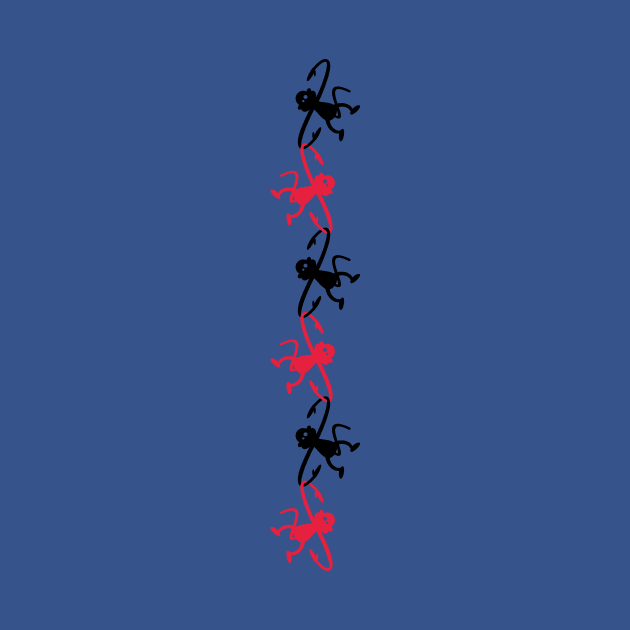 Climbing Monkeys by schlag.art