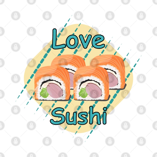 Sushi Love by Designoholic