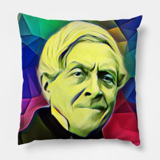 Jules Michelet Abstract Colourful Portrait | Jules Michelet Artwork 7 Pillow