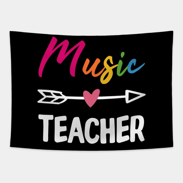 Music Teacher Tapestry by Daimon