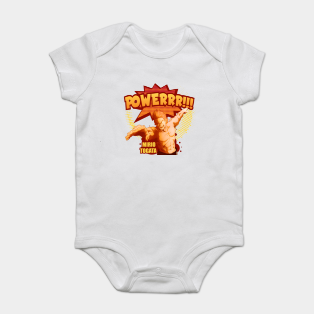 My Hero Academia Mirio Togata My Hero Academia Baby Kurzarmbody Teepublic De