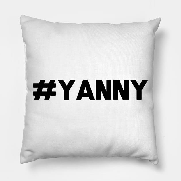 Hashtag Yanny Pillow by A Magical Mess